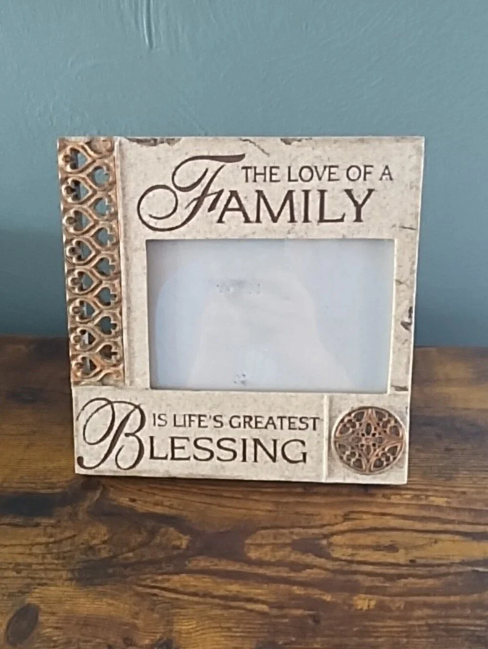 Love Of Family Life's Greatest Blessing Picture Frame for 4X6” Photo